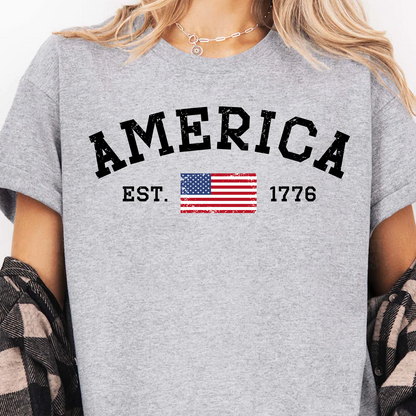 America 250th Anniversary Bright Shirt, Patriotic USA Flag Tee, Independence Day Shirt 685296