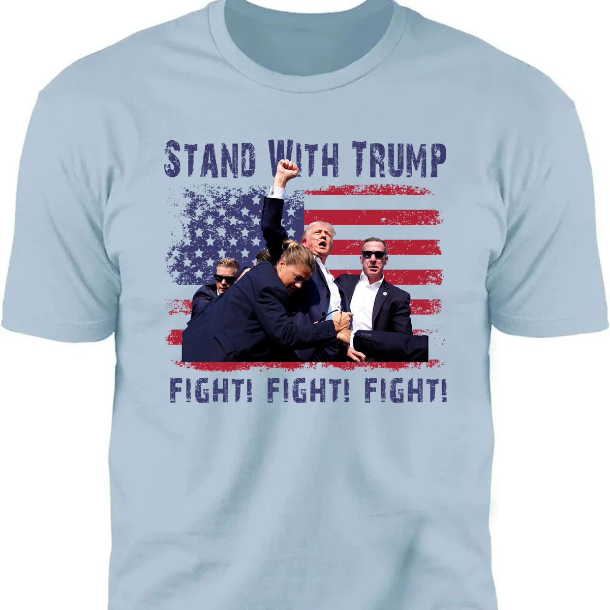 Stand With Trump | Trump Fight Shirt | Donald Trump Shirt Bright T1132 - GOP
