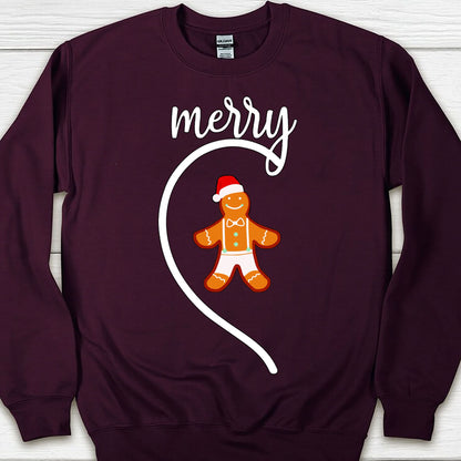 Merry Christmas Couple Matching Christmas Shirt, Personalized Custom Couple Sweatshirt T1583