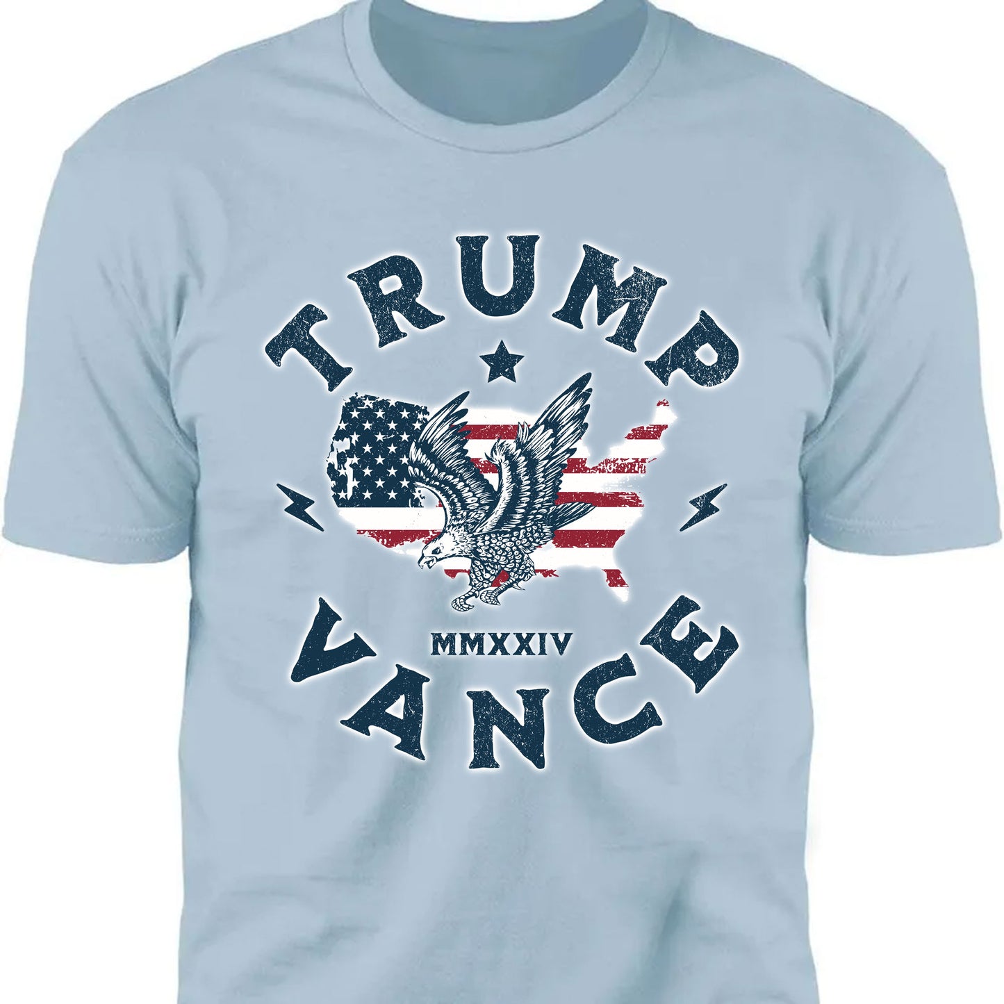 Trump Vance 2024 Shirt | Republican Shirt | Trump 2024 Shirt | Trump Supporters Shirt Bright T1396 - GOP