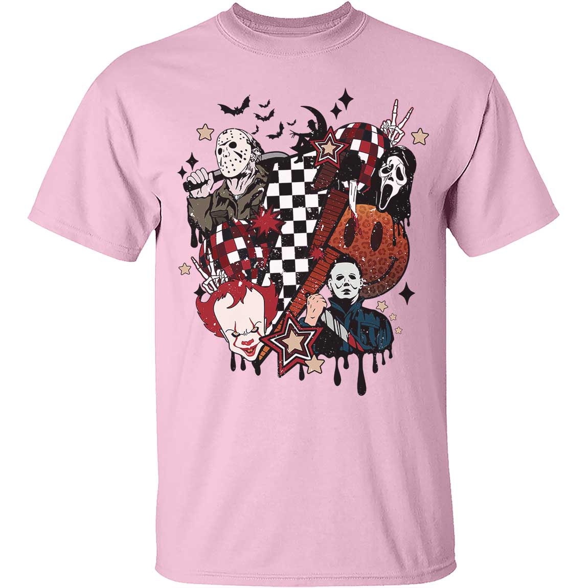 Horror Retro Halloween Shirt, Spooky Vibes, Scary Movie, Trendy Halloween Shirt 776V4