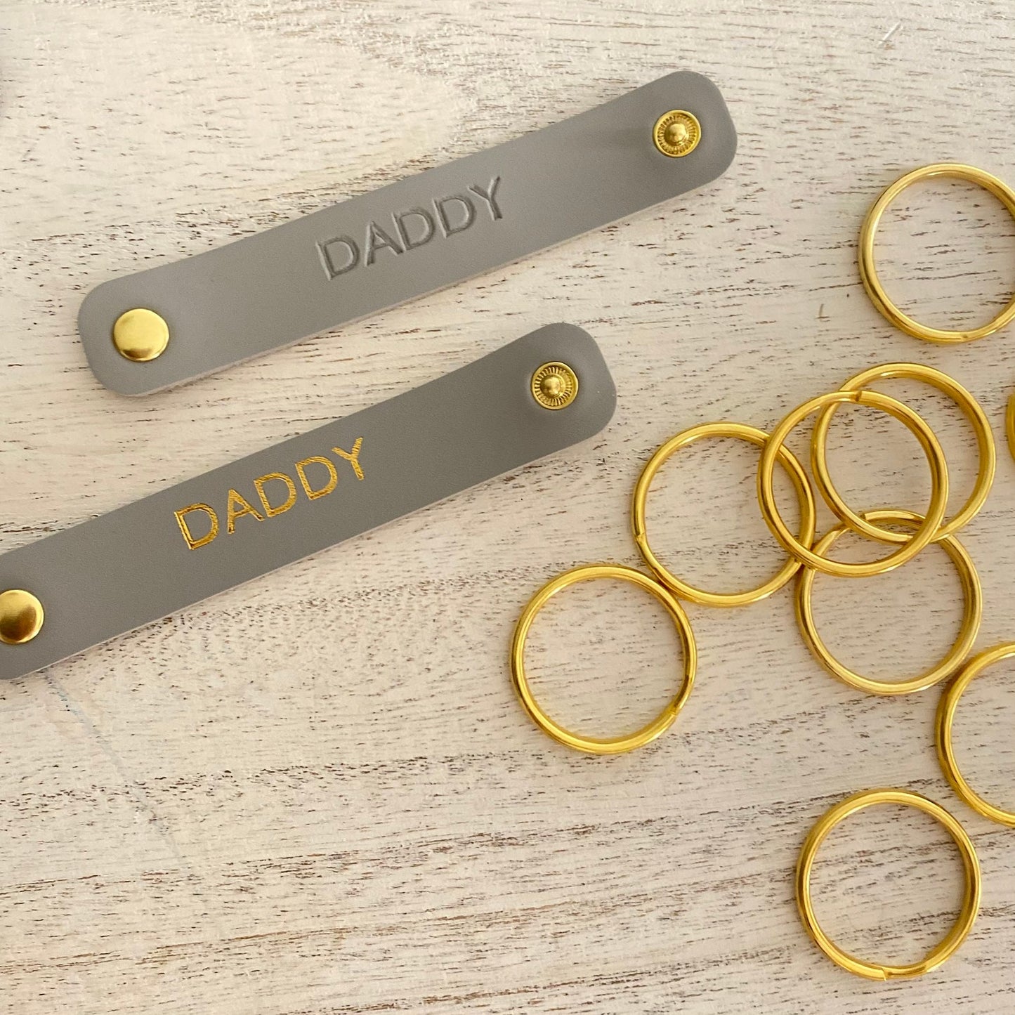 Custom Dad Photo Keychain | Personalized Keychain Gift For Dad | Father’s Day Gift 685042
