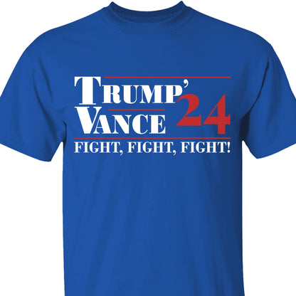 Trump Vance 2024 Shirt | Trump Fight 2024 Shirt | Election 2024 Shirt | Trump Supporters Shirt Dark T1391 - GOP