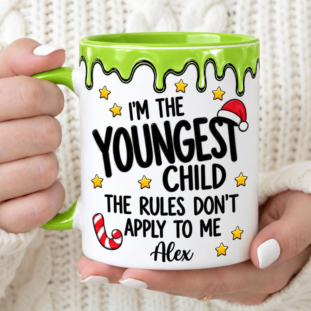 Personalized Family Matching Christmas Mug, Sibling & Parent Holiday Coffee Cup 686772 WFD