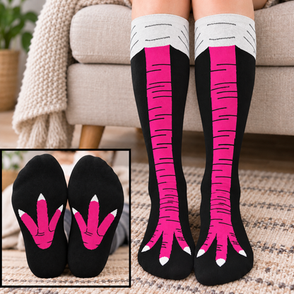 Personalized Funny Chicken Leg Socks, Hilarious Gag Gift For Friends 686762 WFD