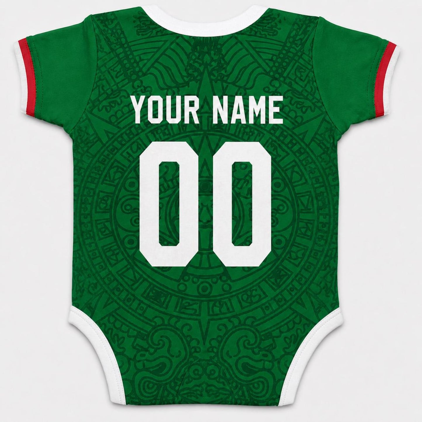 Custom Name Mexico 2026 World Soccer Baby Suit, Personalized Name Number Baby Romper, Soccer Uniform Kit, Gift For Newborn 685354