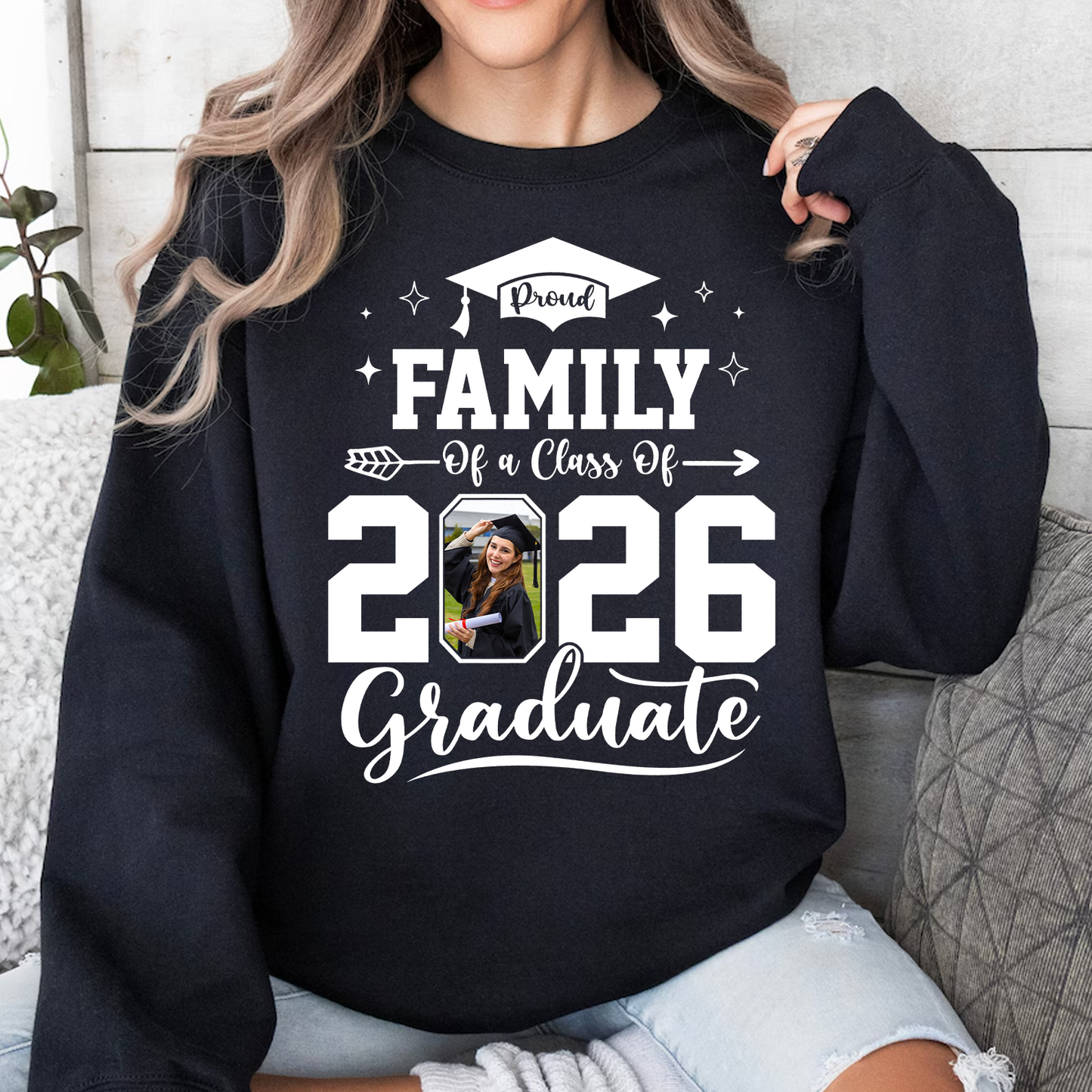 Proud Family Graduate Dark Shirt | Class Of 2026, Graduation 2026, Gift For Family 684554