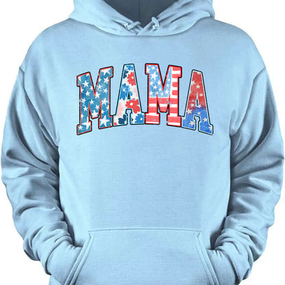 American Mama Shirt | 4th Of July T-Shirt | Patriotic Tee | Gift For Mother | Independence Shirt 682313