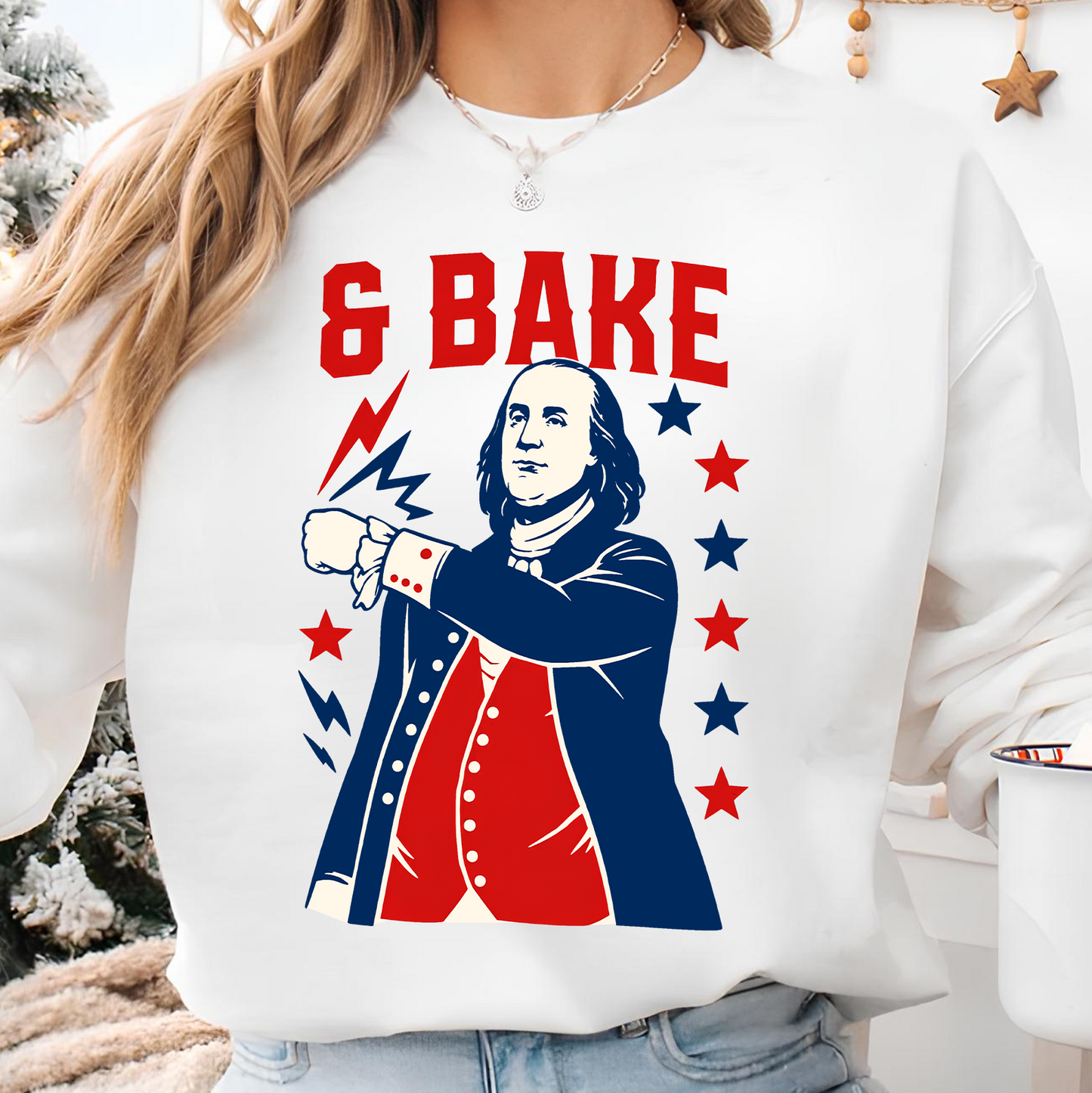 Personalized USA 250th Anniversary Bright Shirt, Funny Shake And Bake Tee, Patriotic 4th Of July Gift 685363