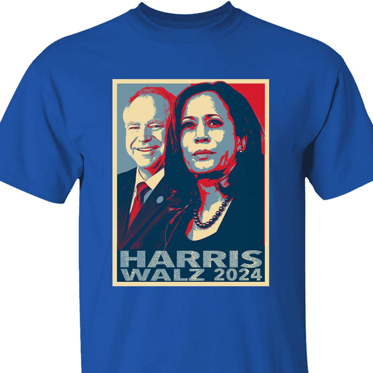 Kamala Harris Tim Walz Shirt, Harris Walz Shirt, Kamala Harris 2024 Shirt, Democrat Shirt Dark T1373 - KH2