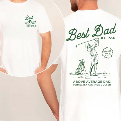 Best Dad By Par Pocket & Back Bright Shirt, Golf Dad Tee, Father’s Day Gift For Dad 685165
