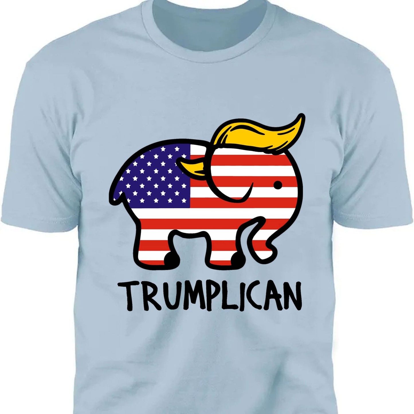 Trumplican Shirt | Trump 2024 Tee | Republican Shirt | Trump Supporters Shirt Bright T1410 - GOP