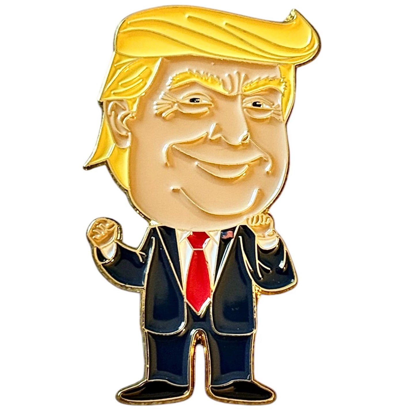 Dancing President Trump Enamel Pin, Funny Trump Meme Pin, Funko Pop Donald DJT MAGA, Trump Supporter Gifts 684164
