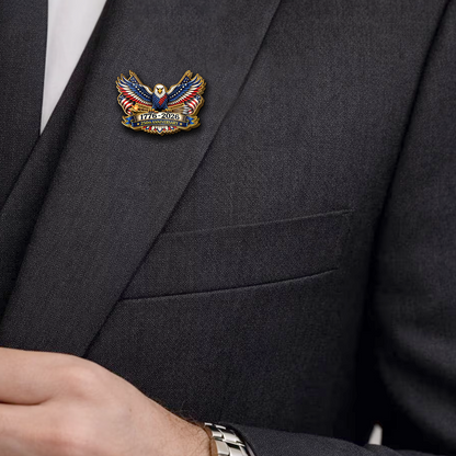 USA 250 Years Anniversary Lapel Pin Pack of 10 | Patriotic Independence Day Eagle Pin 684629
