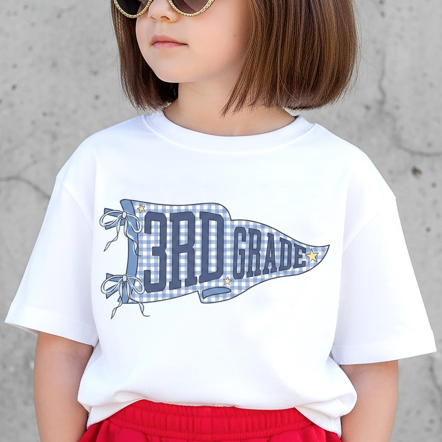 Custom Name Teacher Team Front & Back Kid Shirt, Personalized Grade Level Team Tee, Back To School Gift 685484 WFD