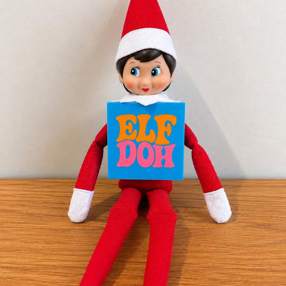 ElfDoh Squishy Inspired Costume, Christmas Elf Accessory, Funny Holiday Gift 686680 WFD