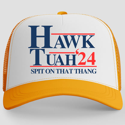 Hawk Tuah Spit On That Thang 2024 | Hawk Tuah Cap | Election Cap | Political Cap Hat C1061 - GOP
