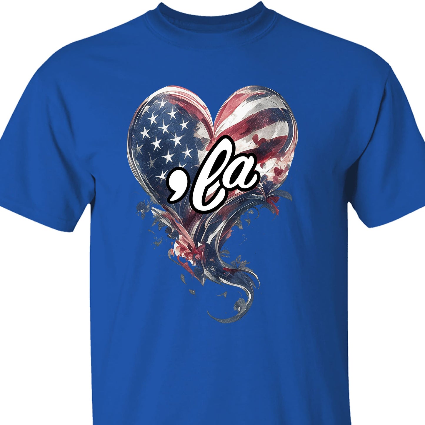 La Kamala Heart Shirt | Democrat Shirt | Kamala Harris 2024 Shirt Dark T1516 - KH2
