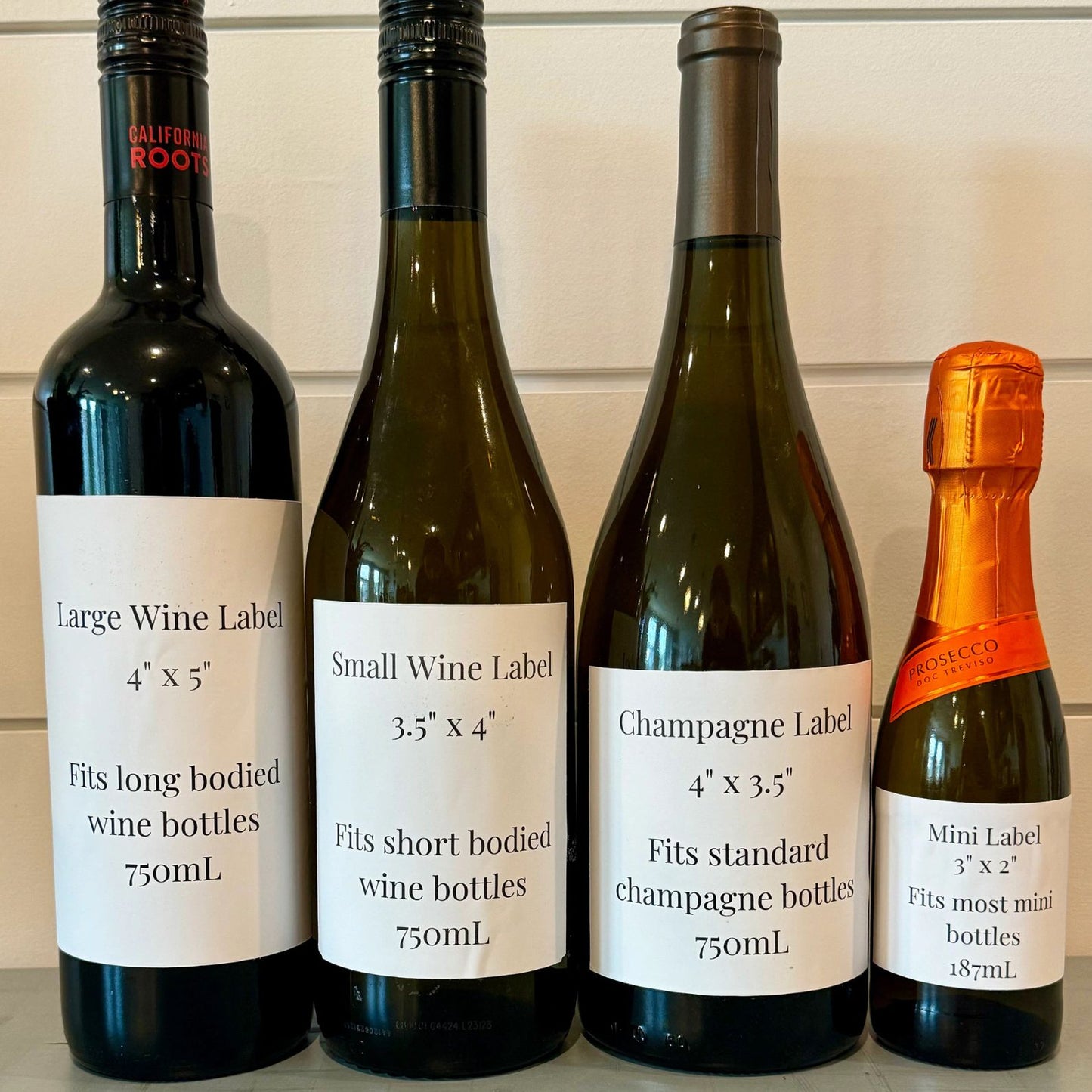 Anti Trump Custom Wine Label: Funny Political Gift For Democrats & Liberals, Subtle FDT Champagne Bottle Sticker, Anti MAGA