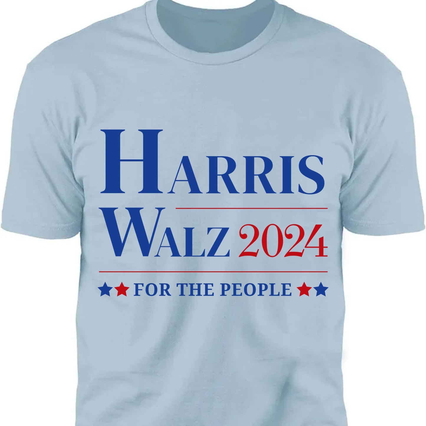Harris Walz For The People 2024 Shirt | Kamala Harris 2024 Shirt | Democrat Shirt Bright T1150 - KH2