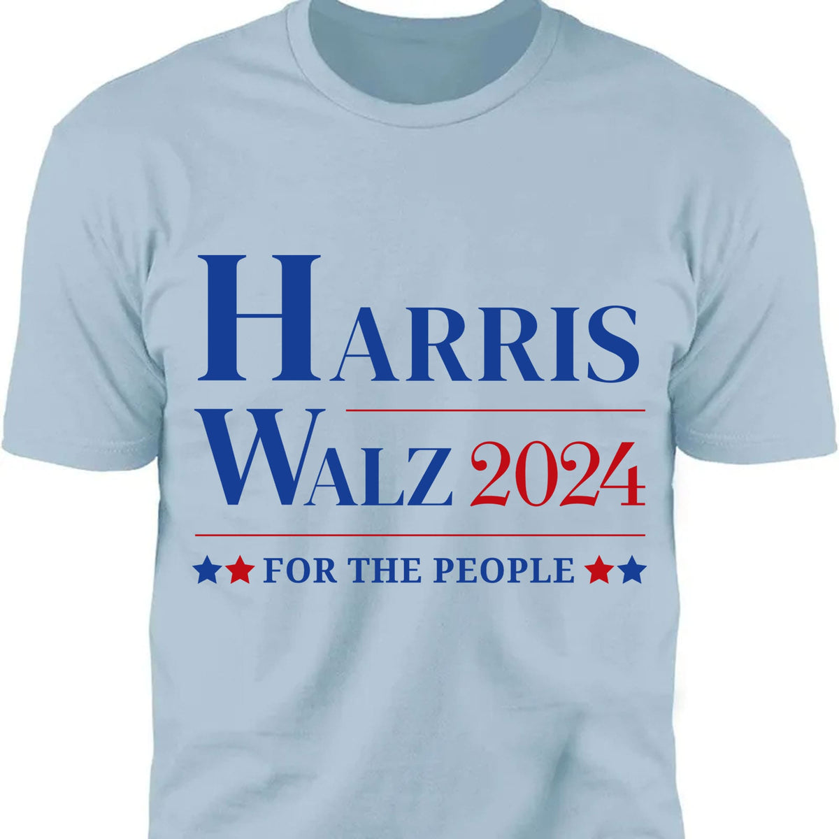 Harris Walz For The People 2024 Shirt | Kamala Harris 2024 Shirt | Democrat Shirt Bright T1150 - KH2