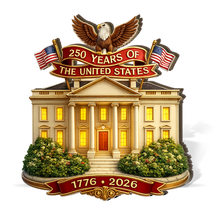 250 Years Of America Wooden Block | Personalized Wood Block | Patriotic 4th Of July Decoration 684987