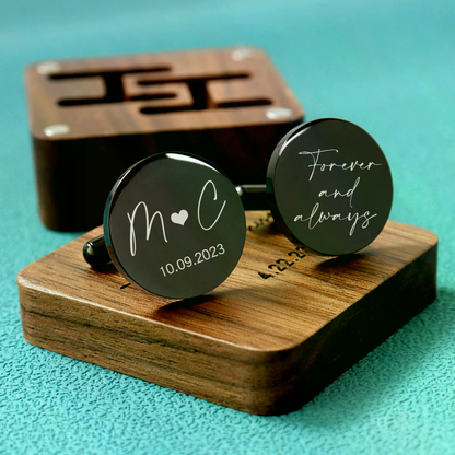 Personalized Best Man Cufflinks Gifts | Custom Name Wedding Gift For Groomsmen 684822