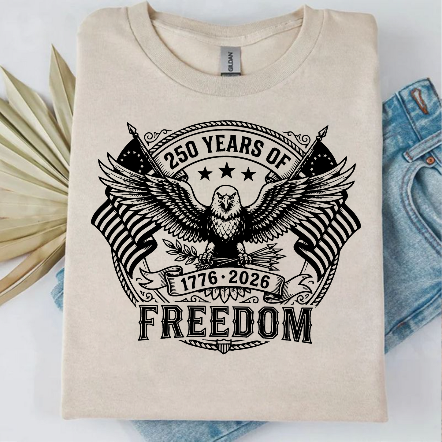 250th Anniversary American Flag Eagle Bright Shirt | Patriotic Tee - Semiquincentennial Gift 684506