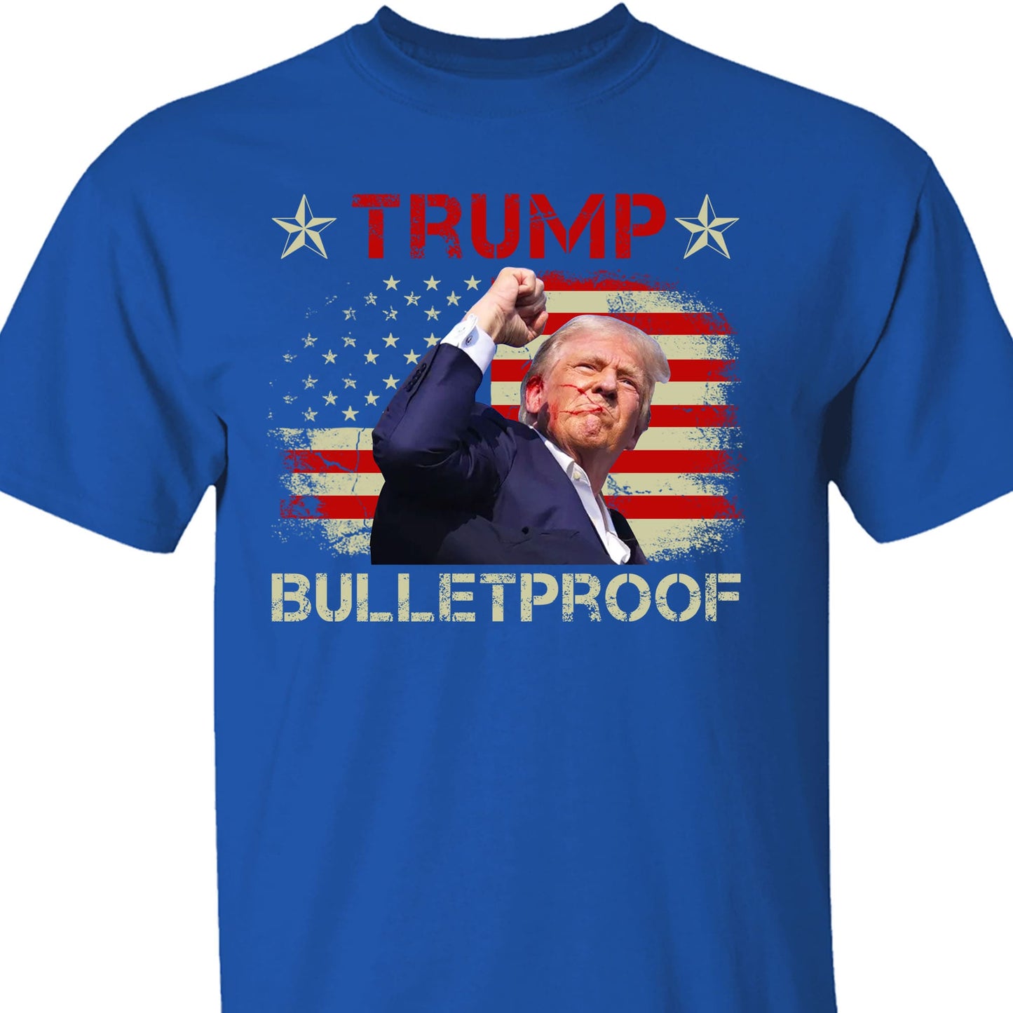 Bullet Proof | Trump Fight 2024 Shirt Pennsylvania Rally | Donald Trump Shirt Dark T1151 - GOP