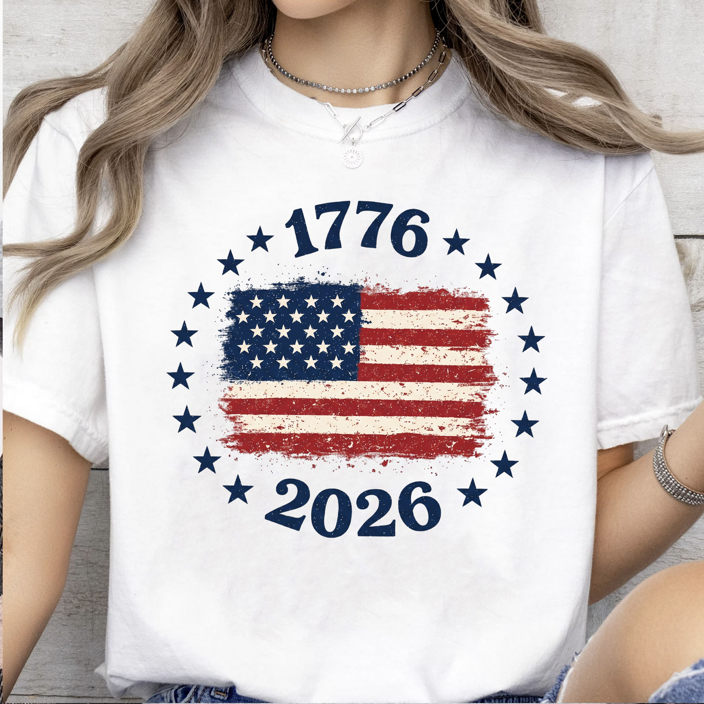 USA 250th Anniversary Bright Shirt, Patriotic 4th Of July T-Shirt, America Flag Tee 685209