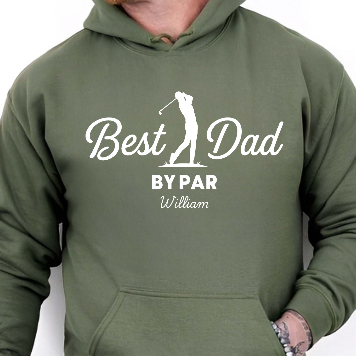 Personalized Best Dad By Par Shirt, Funny Golfer Dad Tee, Father’s Day Gift For Dad 685000