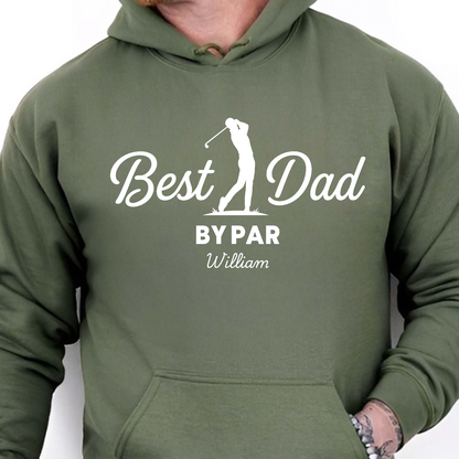 Personalized Best Dad By Par Shirt, Funny Golfer Dad Tee, Father’s Day Gift For Dad 685000