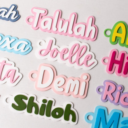 Personalized Name Tag For Kids Backpacks - Custom Back To School Bag Charm 685892 WFD