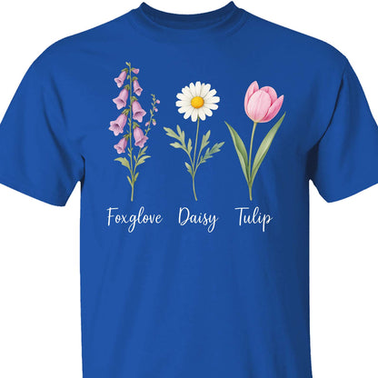 Subtle FDT Shirt – Floral F*ck Donald Trump Tee, Anti MAGA Political T-shirt, Feminist 8647 Anti Trump Gift 682169