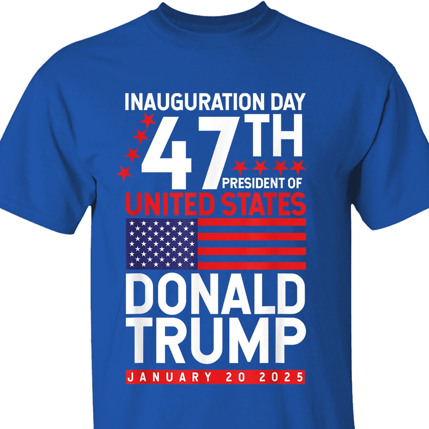 Trump 47th President Of United State, Trump Won Shirt Dark M1717 - GOP