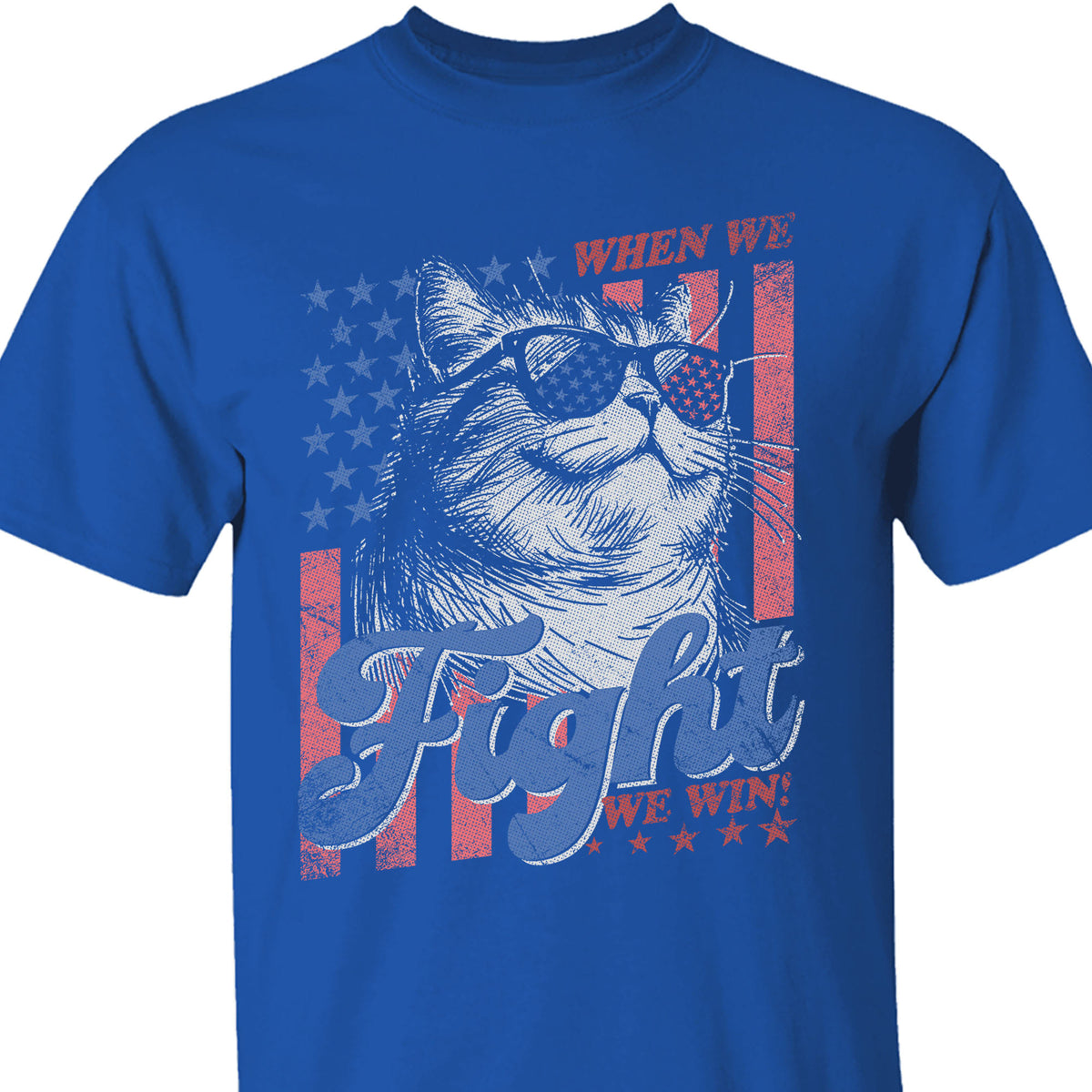When We Fight We Win Shirt | Kamala Harris 2024 Shirt | Democrat Shirt Dark T1443 - KH2