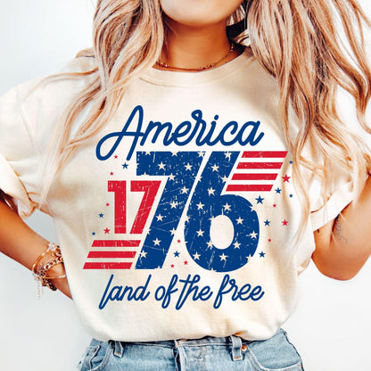 Land Of The Free | USA 250th Anniversary Shirt | 1776 America 4th of July | Patriotic Shirt 685196