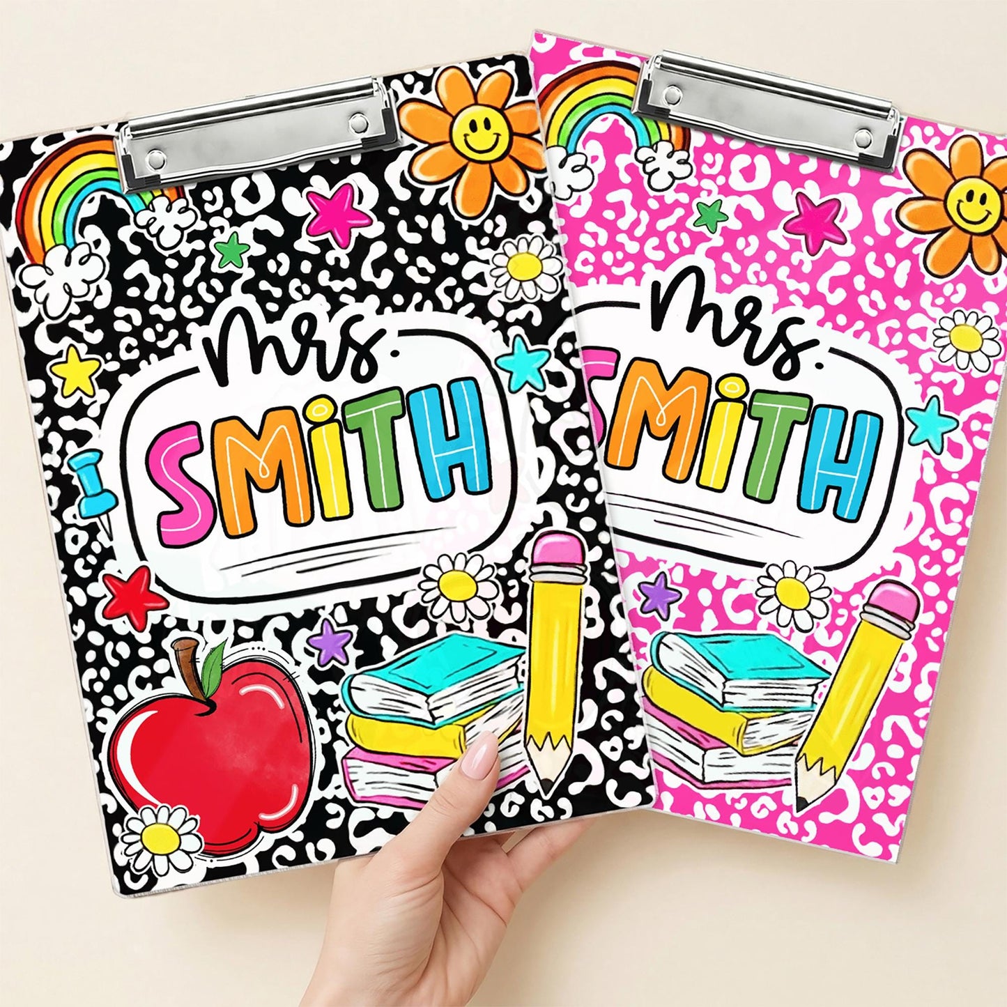 Custom Teacher Name Clipboard, Personalized Back To School Clipboard, Teacher Appreciation Gift 685377 WFD