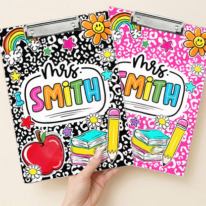 Custom Teacher Name Clipboard, Personalized Back To School Clipboard, Teacher Appreciation Gift 685377 WFD