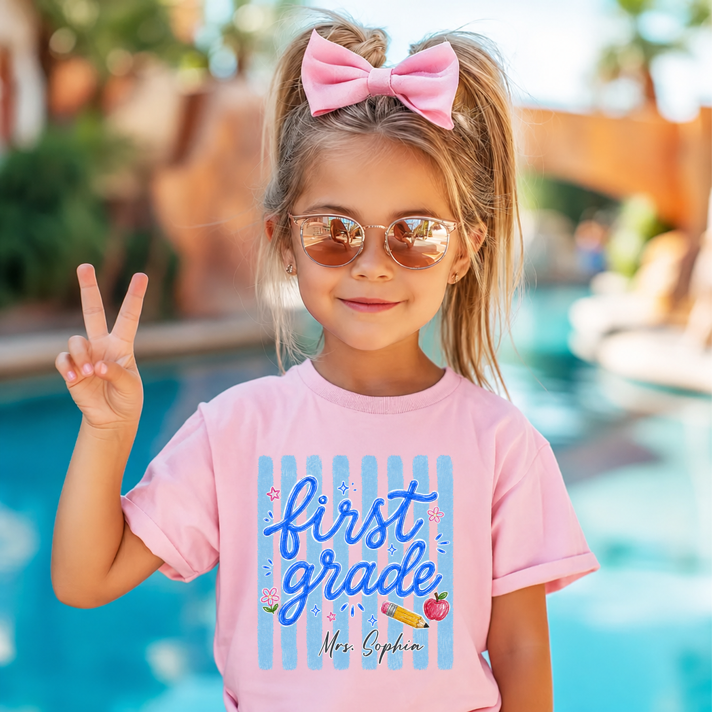 Custom Grade Level Kids Shirt, Personalized Teacher Team Tee, Back To School Gift 685462