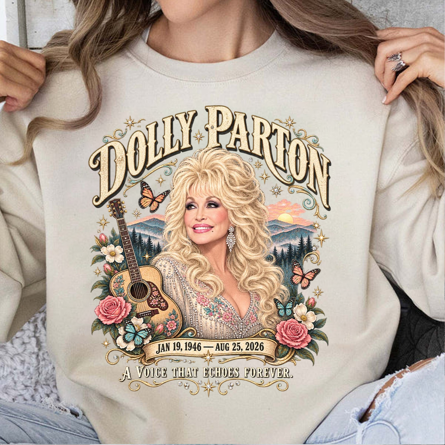 Dolly Parton Memorial Shirt, Vintage Country Music Tribute Tee 686036 WFD