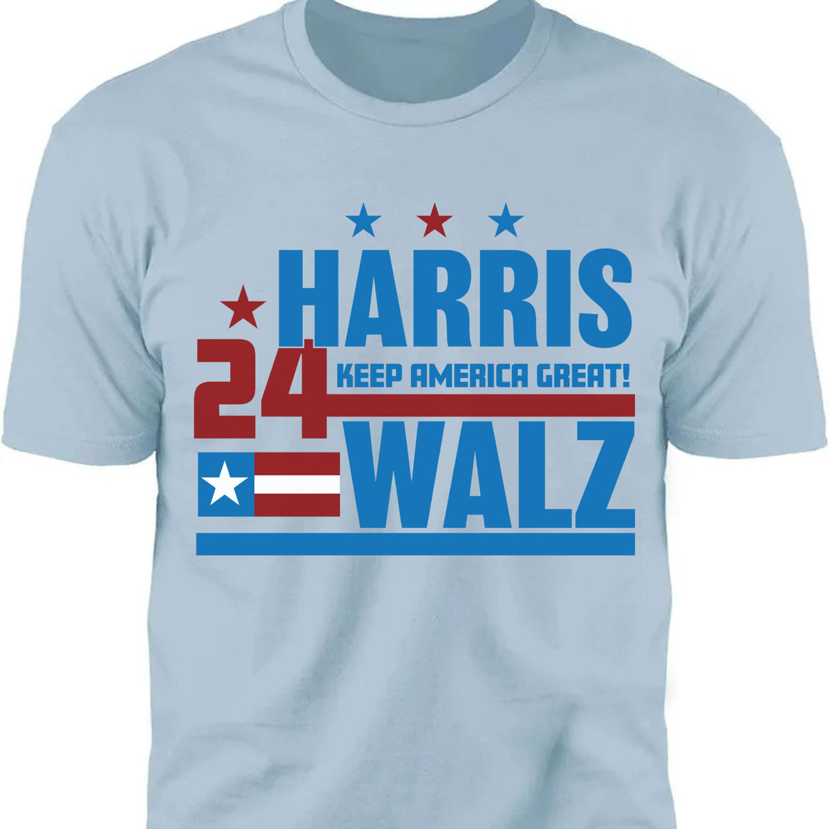 Keep America Great | Harris Walz 2024 Shirt | Kamala Harris 2024 Shirt | Tim Walz Shirt | Democrat Shirt Bright T1257 - KH2