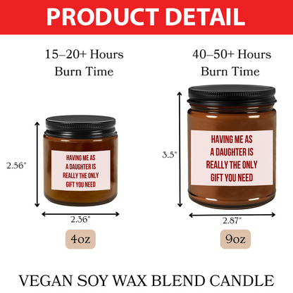 Funny Mother's Day Candle Gift, Personalized Gift For Mom And Grandma From Daughter 684864