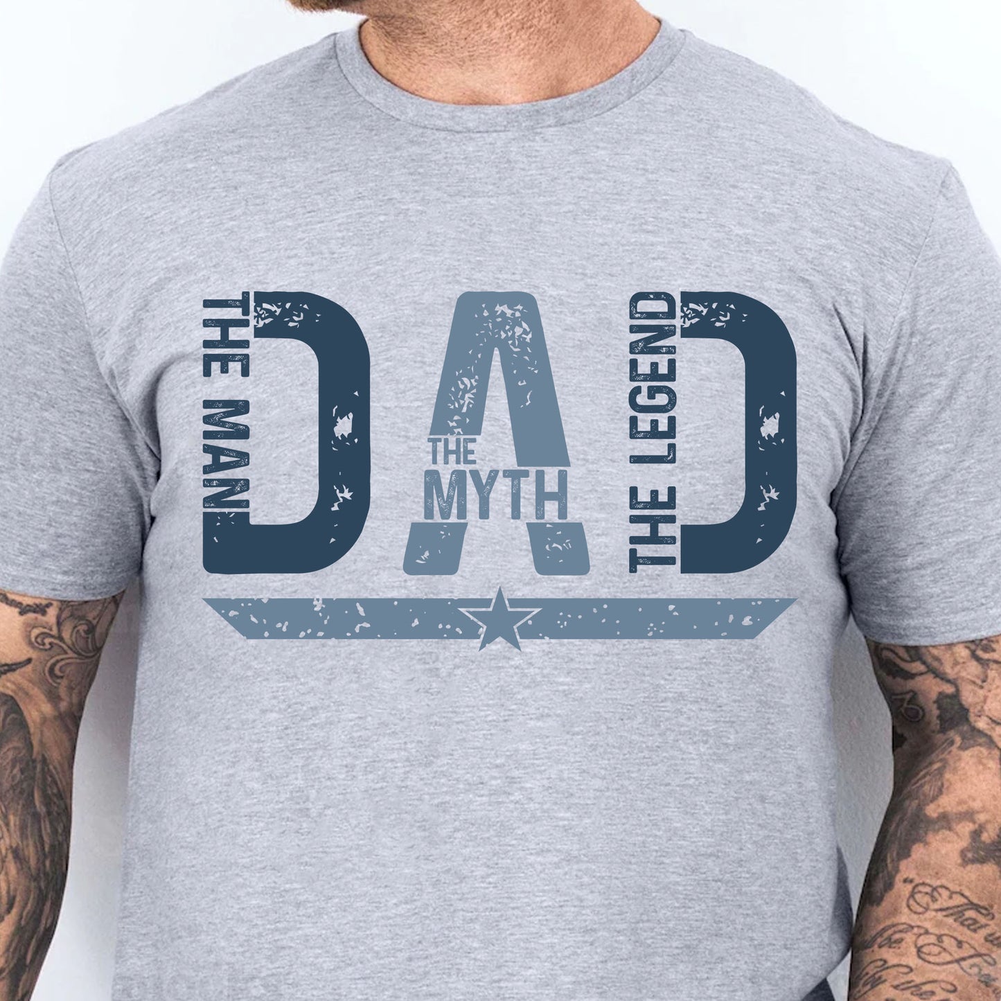 The Man The Myth The Legend Dad Shirt | The Best Dad Ever Shirt | Father's Day Gift | Gift for Dad, Husband 682291