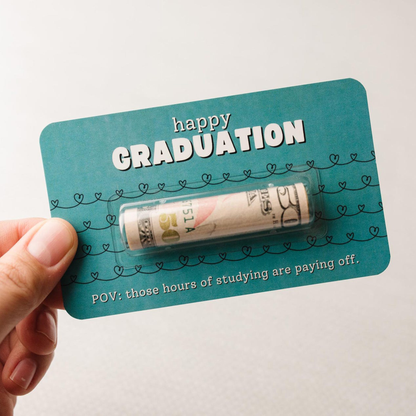 Personalized Funny Money Holder, Graduation Cash Holder Gifts For High School Senior, College Graduate 684869