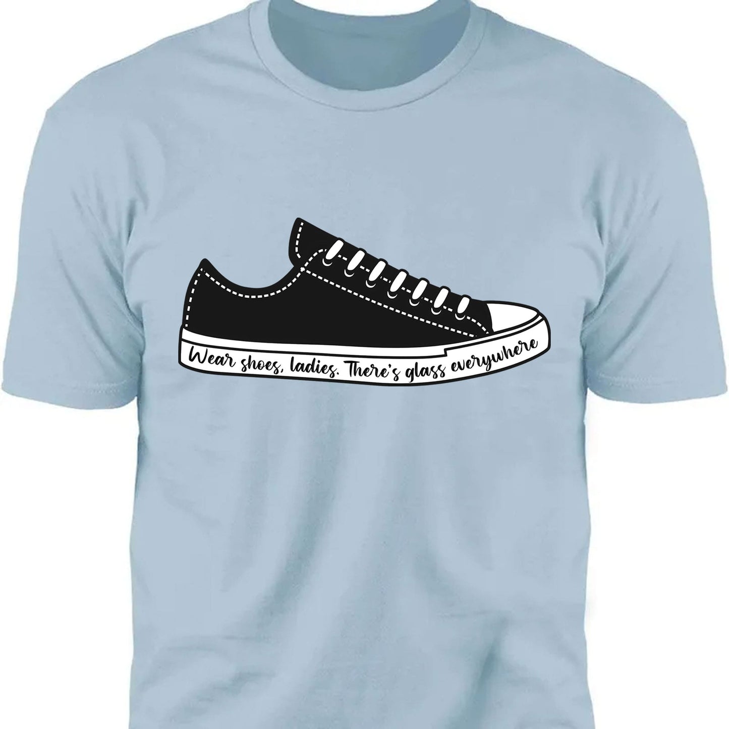 Wear Shoes Ladies There's Everywhere Shirt | Kamala Harris 2024 Shirt | Democrat Shirt Bright T1561 - KH2