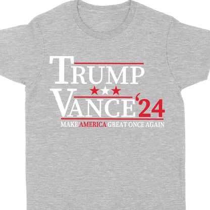 Trump Vance 2024 Shirt | Trump 2024 Shirt | JD Vance Shirt | Election 2024 Shirt | Trump Supporters Shirt Dark C1170 - GOP