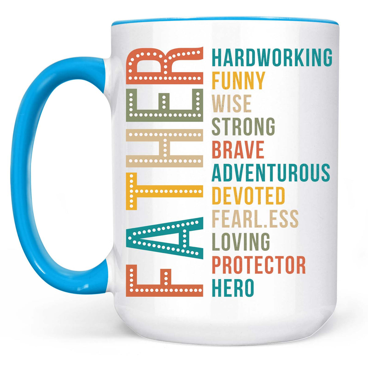 Best Dad Ever Mug | Father’s Day Coffee Cup for Men, Coffee Cup for Proud Dad, Funny Gift for Husband 682243