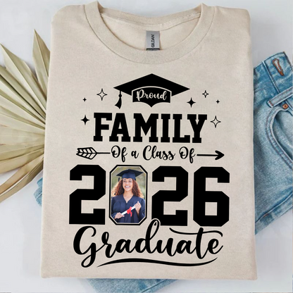 Proud Family Graduate Bright Shirt | Class Of 2026, Graduation 2026, Gift For Family 684554