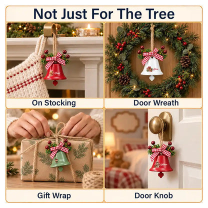 Personalized Christmas Bell Ornament, Custom Name Holiday Tree Decoration, Family Christmas Gift 686607